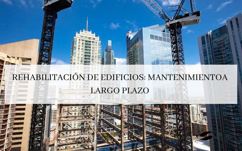 Rehabilitación de edificios: Mantenimiento a largo plazo.